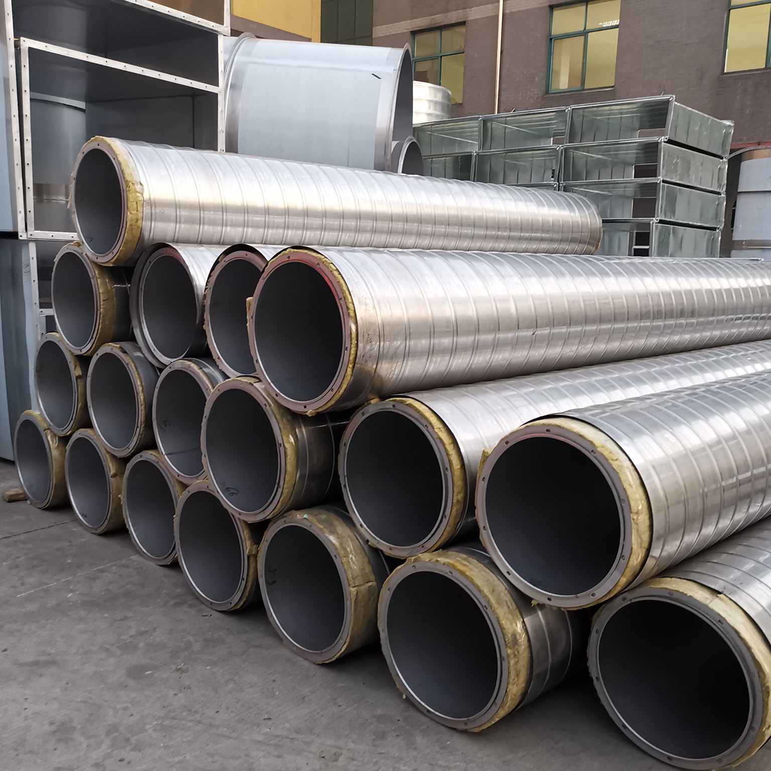 雙層保溫螺旋風管